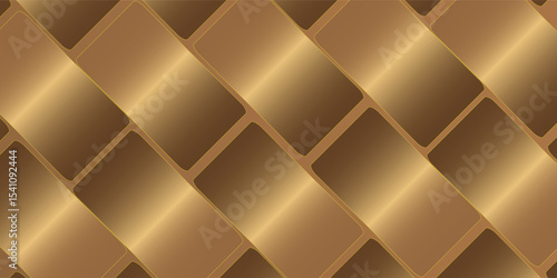 abstract gold shiny metal background texture with strips