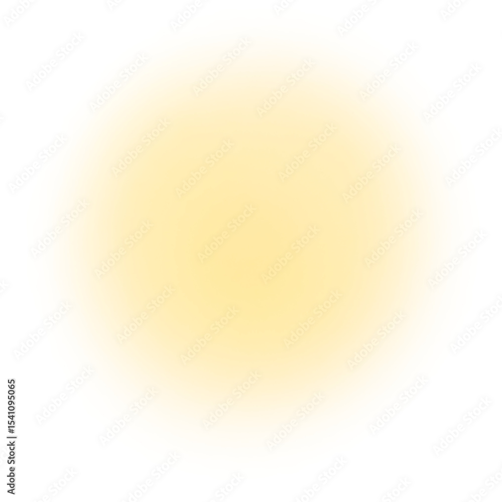 Obraz premium Abstract Layered Yellow Circular Shape