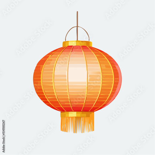 行灯背景透過シンプルベクター素材