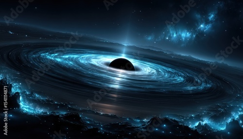 Cosmic vortex of a black hole