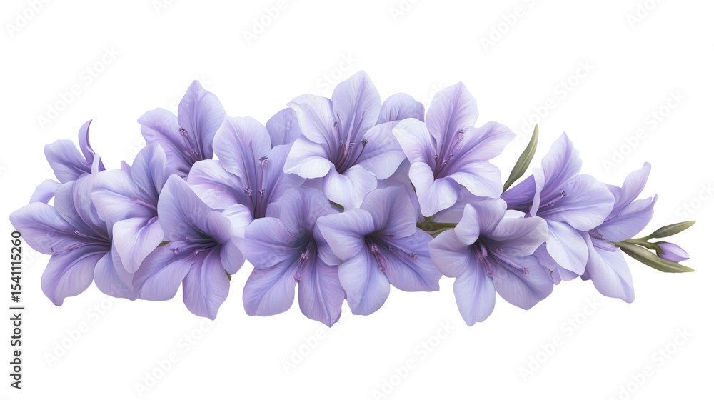 Obraz premium Lavender blooms in a serene garden nature photography floral beauty close-up calmness