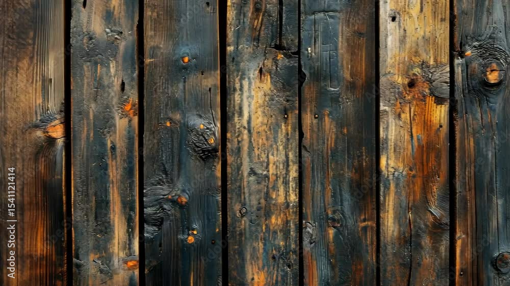 Weathered, dark wood planks, showing age, texture, and burn marks. Vertical lines, knots, and color variations Weathered, dark wood planks, showing age, texture, and burn marks. Vertical lines, knots, and color variations