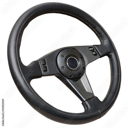 steering wheel isolated on transparent background