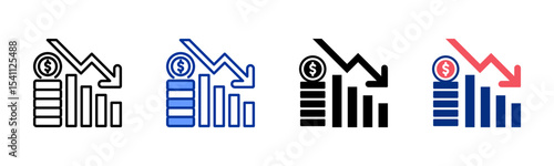 Loss icon sheet multiple style collection