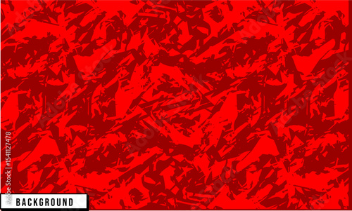 Vibrant red abstract background with a chaotic, textured pattern, creating an energetic and intense visual effect.