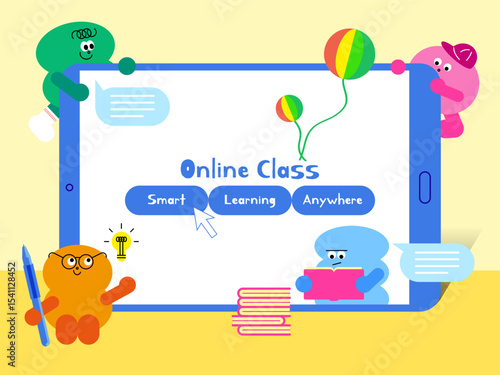 온라인 학습, 어디에서든 공부할 수 있어요 - Online Learning: Study Anytime, Anywhere