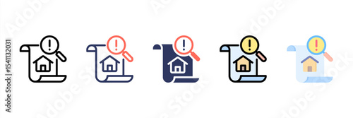 Contingency Multi Style Icon Set