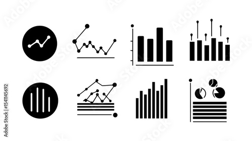 Abstract illustration depicting financial growth with a rising chart and stylized elements symbolizing success in the business world
