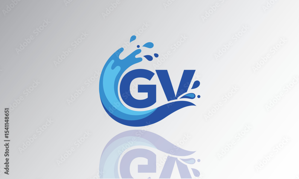 GV Wave Monogram Logo – Creative Splash Letter mark with Water Flow & Motion Effect for Fresh, Dynamic Branding & Aqua-Themed Identity Design
GV Wave Monogram Logo – Creative Splash Letter mark with Water Flow & Motion Effect for Fresh, Dynamic Branding & Aqua-Themed Identity Design