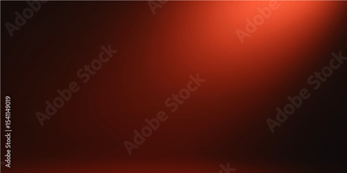 Abstract dark red textured background design with radiating light.