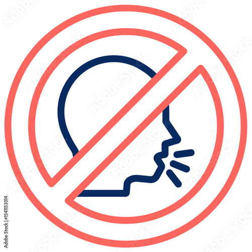 Workplace Silence Icon