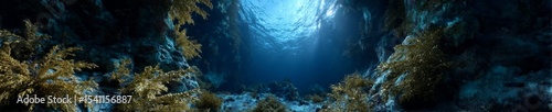 Wallpaper Mural Underwater adventure ocean depths 360 degree hdr hdri imagery Torontodigital.ca