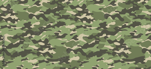 Trendy camouflage military pattern background