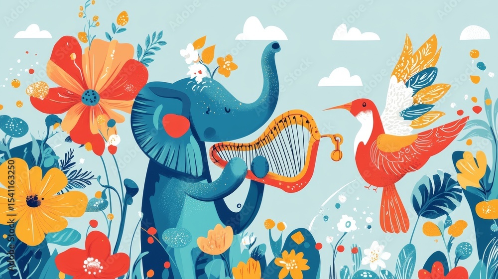 Obraz premium Music Unites Us All