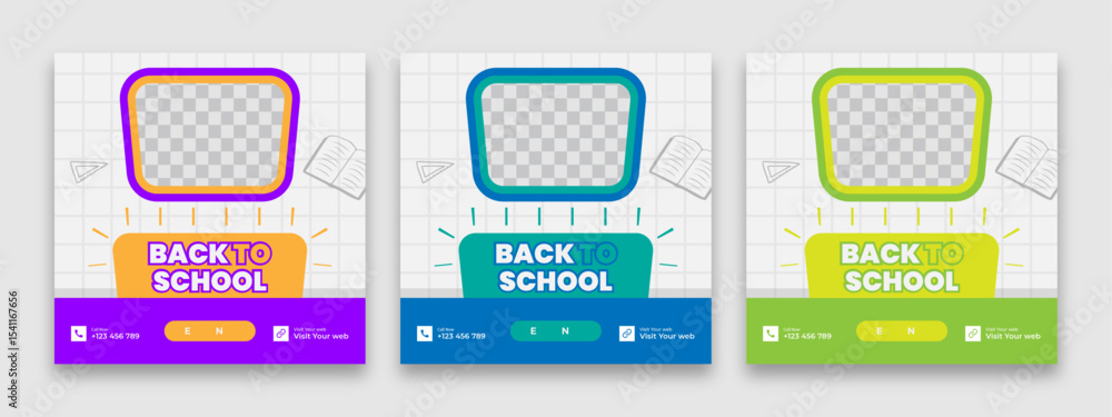 Back to School Modern Editable social media poster. New Admission advertising post minimalistic design. minimalistic advertising poster. elegant promotional banner. Back to School Modern Editable social media poster. New Admission advertising post minimalistic design. minimalistic advertising poster. elegant promotional banner.