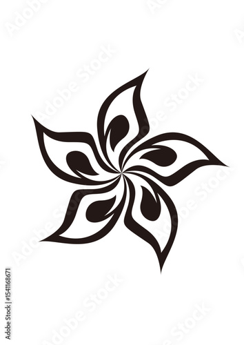 トライバル フラワー