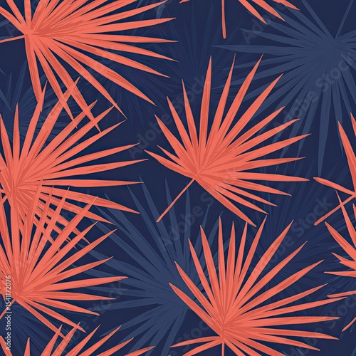 seamless background with flowers By Generated AI