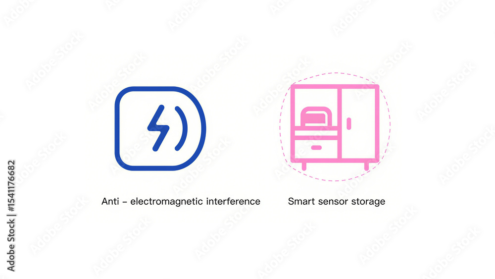 Anti electromagnetic interference and intelligent induction storage icon, resistant to electromagnetic interference and intelligent induction storage, electronic environment, convenient storage.
Anti electromagnetic interference and intelligent induction storage icon, resistant to electromagnetic interference and intelligent induction storage, electronic environment, convenient storage.