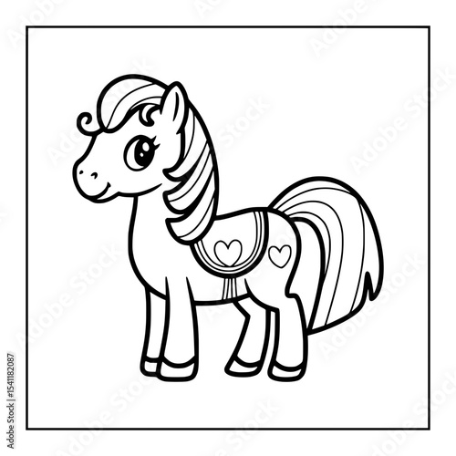 Black and white color pages