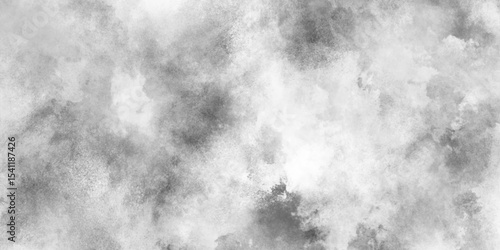 Grunge black smog texture art design, white marble texture,  panorama banner long isolated on white background, abstract retro grunge black and white scratched texture background, 