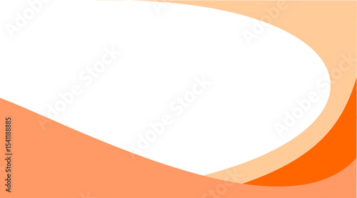 abstract curve patten orange background vector illustration 