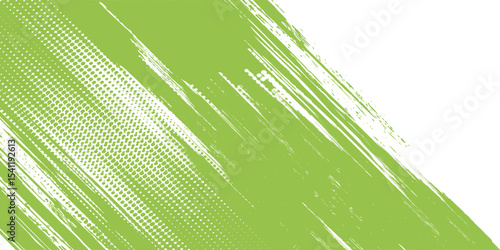 Green vector abstract hand painted watercolor daub background modern grunge