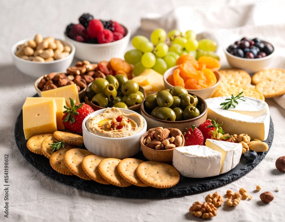 Delicious Gourmet Cheese and Fruit Platter A Perfect Appetizer Delicious Gourmet Cheese and Fruit Platter A Perfect Appetizer