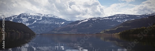 Photography Snowcapped mountains and a lake
