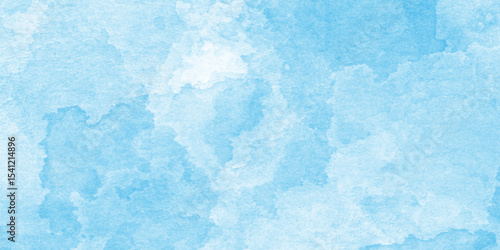 abstract blue watercolor Light shades color frame r illustration,creative background,ice and cold drinks will make feel relasxed sky shades aquarelle painted paper textured canvas for vintage design, 