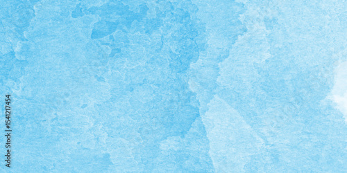 abstract blue watercolor Light shades color frame r illustration,creative background,ice and cold drinks will make feel relasxed sky shades aquarelle painted paper textured canvas for vintage design, 
