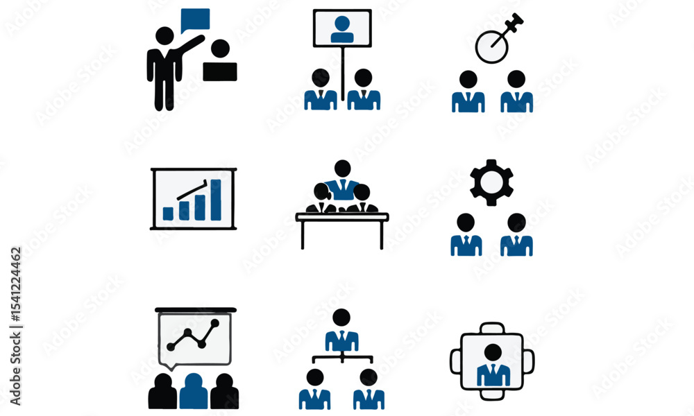 Fototapeta premium Business Infographic Template