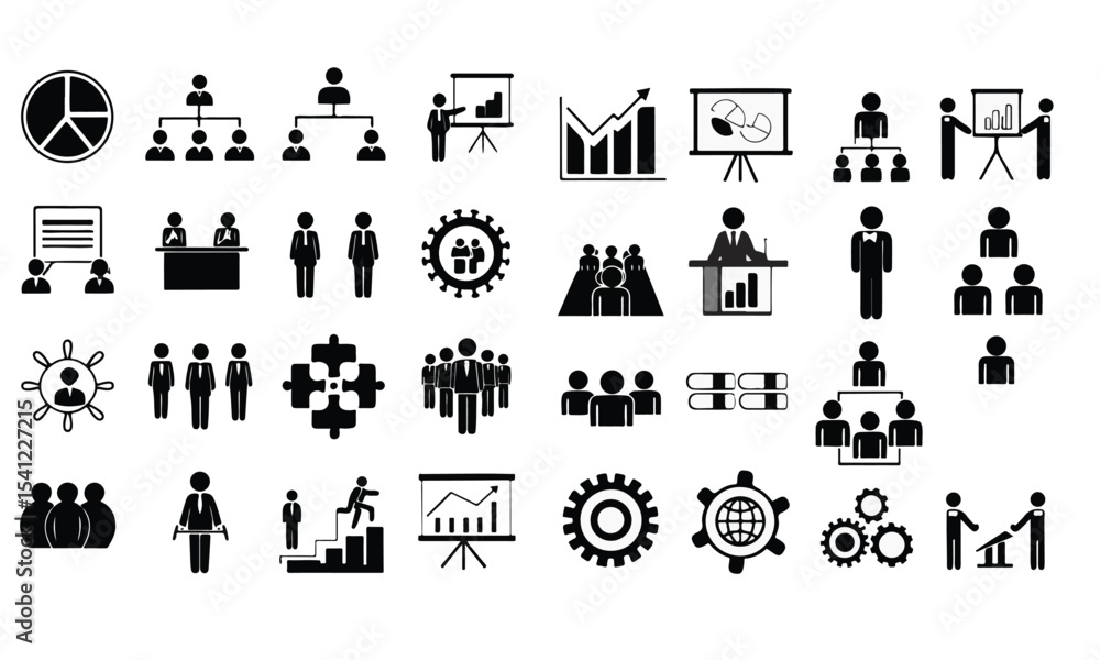 Fototapeta premium Business Infographic Template