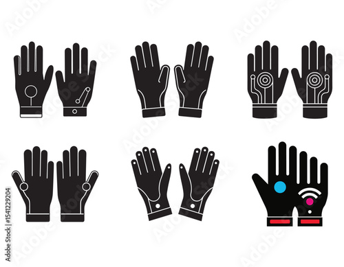smart gloves with touch screen compatibility