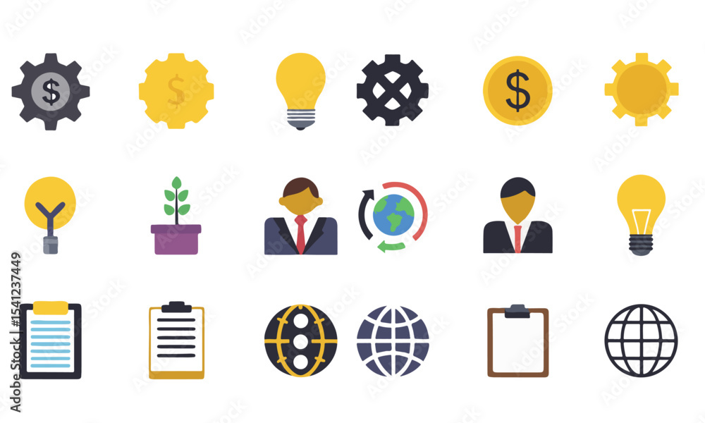 Fototapeta premium Business Infographic Template