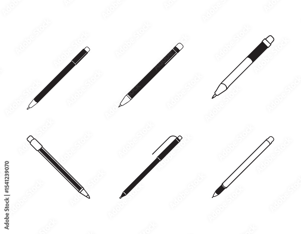 smart pen for digital note taking icon silhouette vector illustration smart pen for digital note taking icon silhouette vector illustration