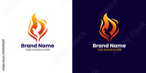 Holy Spirit Fire Logo