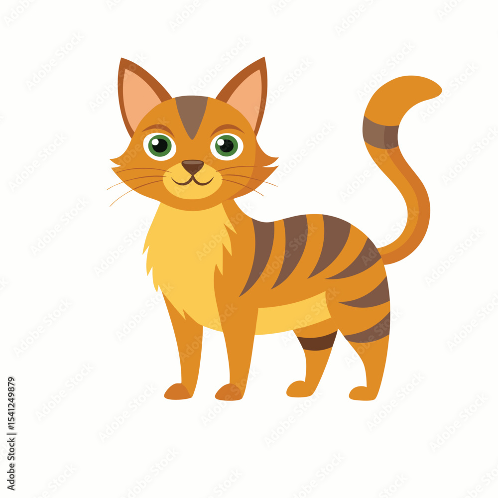vector illustration of a cat vector illustration of a cat