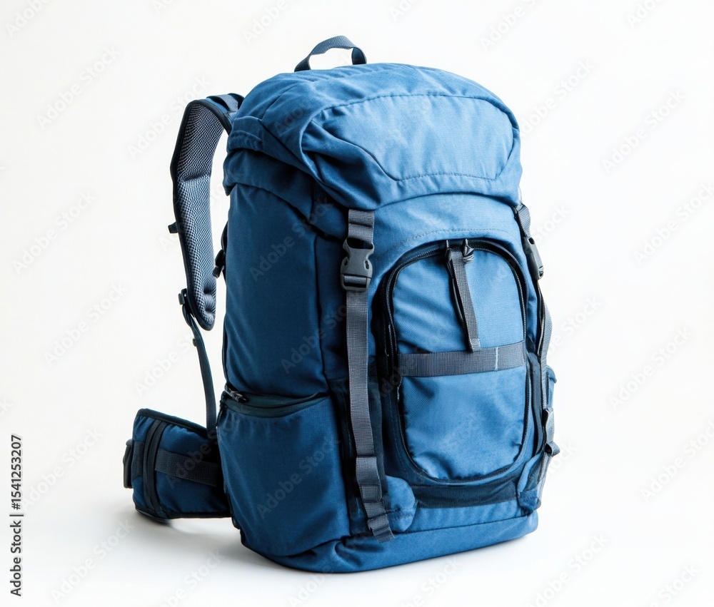 Fototapeta premium backpack isolated on white background