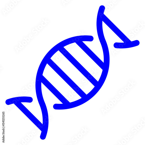 DNA icon blue