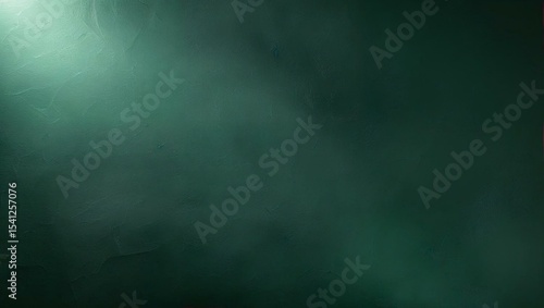 Mysterious Green Smoke and Light Abstract Background Image