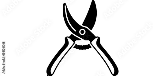 pruning shears icon vector illustration
