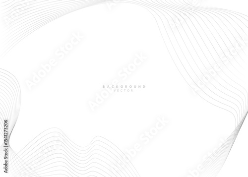 Technology curved line background Modern futuristic digital graphic design