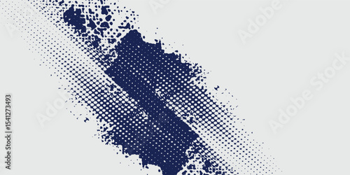 Abstract halftone wave dots background. Futuristic twisted grunge pattern, dots, circles. Vector modern optical pop art texture for posters, business cards and etc