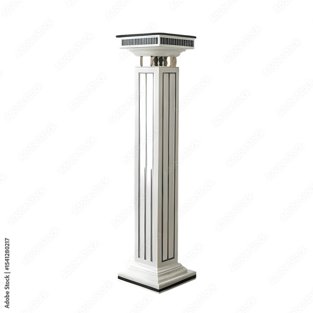 Elegant Silver Candle Holder: Architectural Design Inspiration Elegant Silver Candle Holder: Architectural Design Inspiration