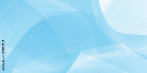 Abstract light blue background with white wavy lines and soft focus hintergrund, wallpaper blurred light blurry blue outdoor background, Vector abstract graphic design banner pattern presentation.