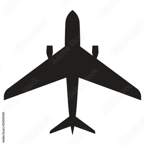 Airplane sign vector illustration, Plane icon vector for web and mobile app, Flight transport symbol. Travel sign. , Plane icon set isolated. Plane icon black, Fly symbol isolated.
