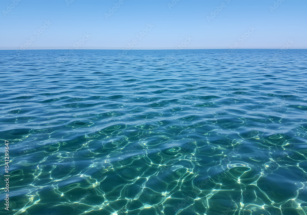 Stunning Ocean Surface: Vibrant Teal Water Texture Stunning Ocean Surface: Vibrant Teal Water Texture