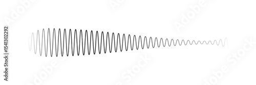 seamless sound waveform pattern for radio podcasts, music player, video editor, voise message in social media chats, voice assistant, recorder. vector illustration