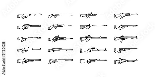 "Minimalist Thin Line Icons – Diverse Collection (Study, Tools, Buildings, Toys – Customizable Vector Illustrations)"