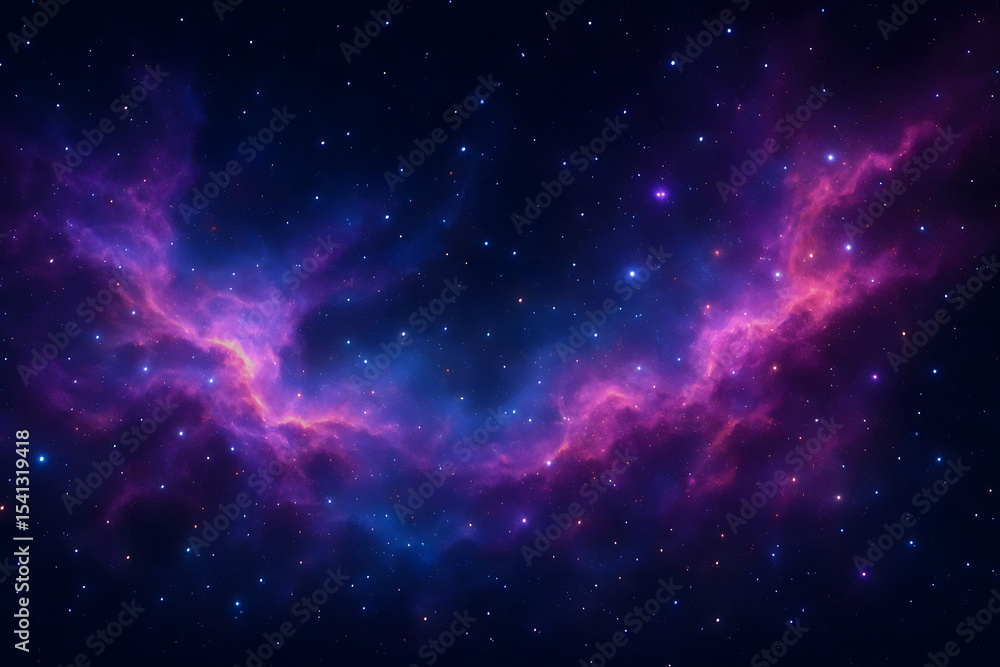 Fototapeta premium space background with stars